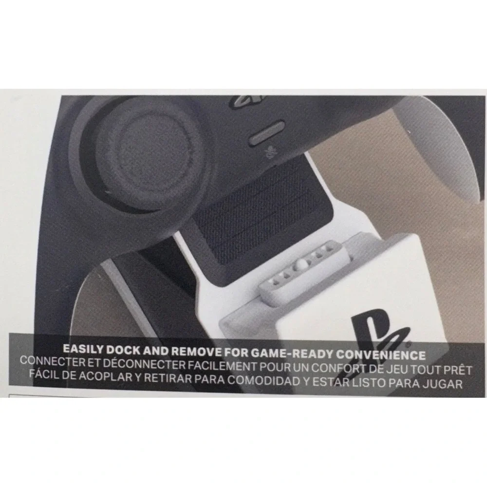 PowerA Twin Charging Station for PS5 DualSense Edge White PSPWDCSA New